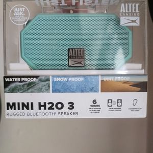 altec lansing waterproof bluetooth speakers
